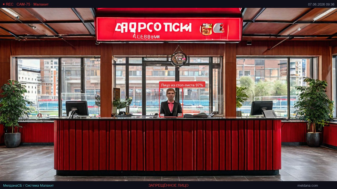 Детекция запрещённых лиц на стадионе в Владикавказе — от 4 200 ₽/стадион/мес