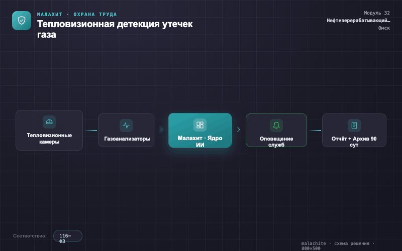 Схема решения — Система Малахит